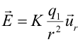 fórmula para intensidade de campo elétrico