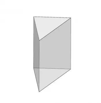 Prisma triangular: fórmulas para calcular volume e área