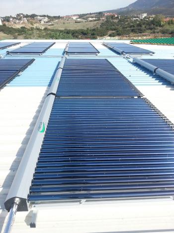 Componentes de uma instalação solar térmica