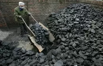 Fonte de energia não renovável: carvão como combustível fóssil