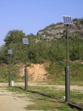 Iluminação pública usando energia fotovoltaica